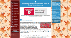 Desktop Screenshot of demensforeningeniaskim.info